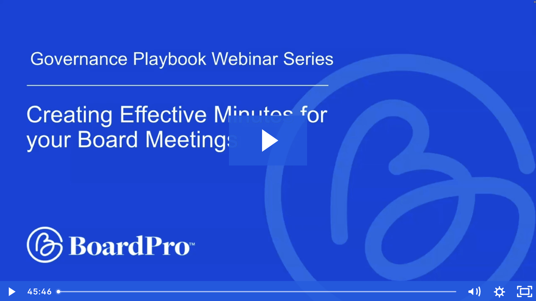 Creating effective minutes for your board meetings BoardPro